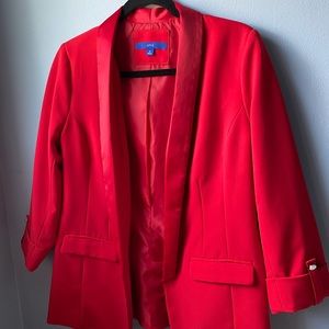 Red blazer